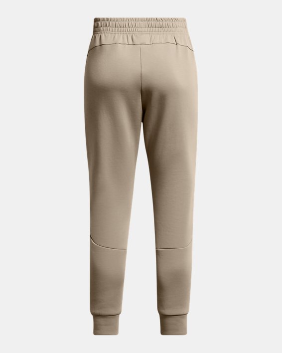 Women's UA Unstoppable Fleece Joggers in Brown image number 5